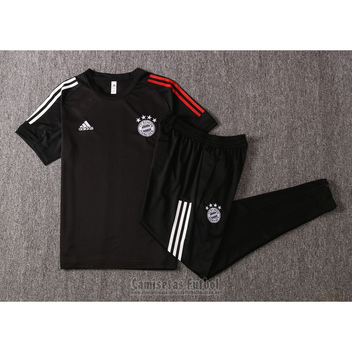 Chandal del Bayern Munich Manga Corta 2020-2021 Negro